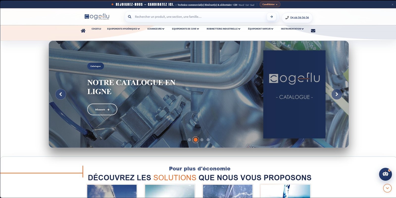 A site that answers questions, not a site that wins awards.